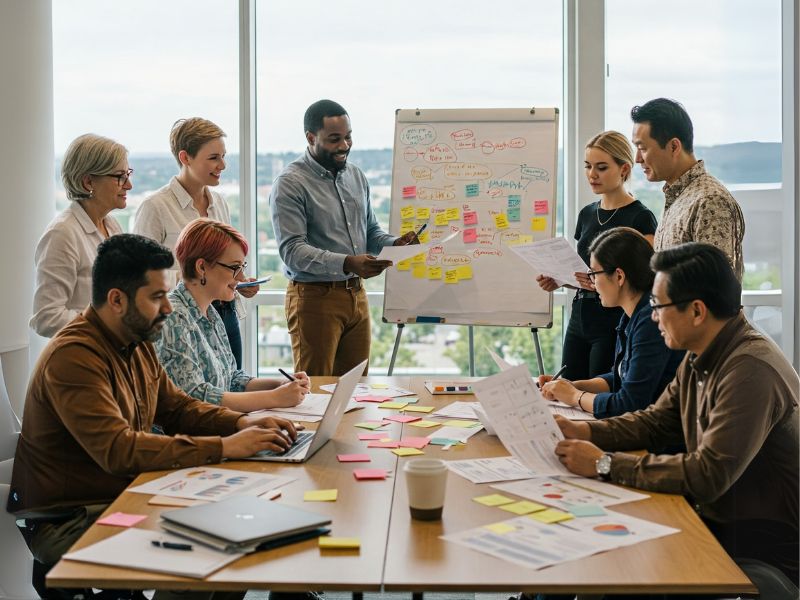 Ontdek hoe je communicatiekloven, vooroordelen en verschillende werkstijlen overwint op de werkvloer. Praktische tips voor inclusieve samenwerking en het benutten van diversiteit in je team.