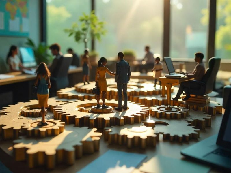 Ontdek hoe organisaties sterker worden door te coördineren vanuit vertrouwen, autonomie en gedeelde waarden en te evolueren van een blik op 