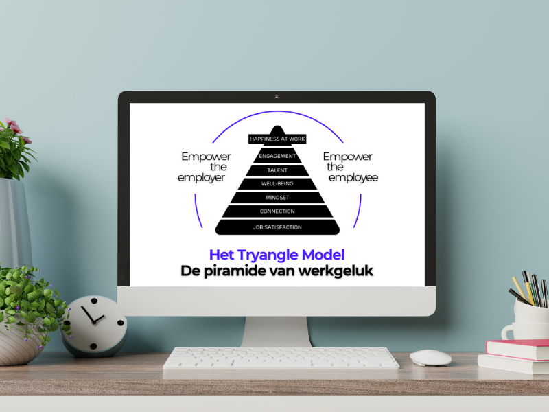 De Tryangle piramide van werkgeluk